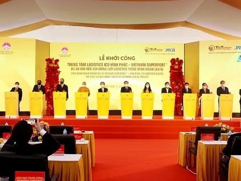 T&T Group và đối tác Singapore khởi công 'siêu cảng' đầu tiên tại Vĩnh Phúc