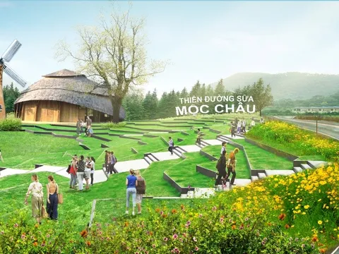 Hé lộ hình ảnh thiên đường sữa tại Mộc Châu - kỳ quan tương lai của Tây Bắc