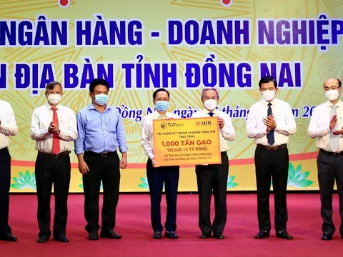 T&T Group và Ngân hàng SHB hỗ trợ gần 30 tỷ đồng giúp Ninh Thuận và Đồng Nai chống dịch