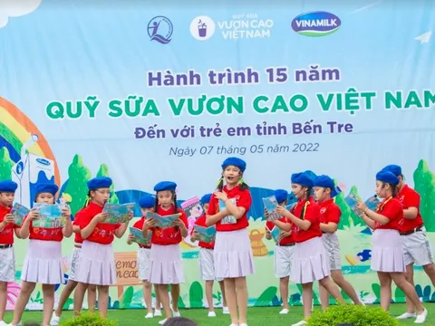 Những khoảnh khắc đẹp trên hành trình của Quỹ sữa Vươn cao Việt Nam năm thứ 15