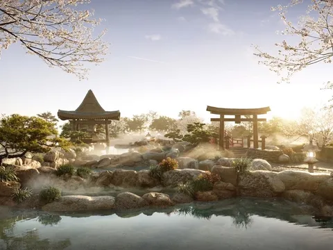 Cận cảnh tổ hợp Onsen 1.000 tỷ  Trong Ecopark, Phát Triển Bởi 3 “Ông Lớn” Nhật Bản