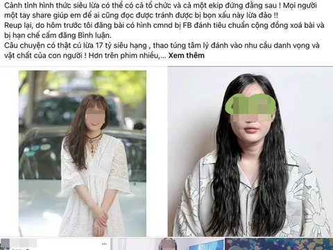 Thực hư vụ hotgirl 9x ở Bắc Giang bị tố lừa 17 tỷ đồng