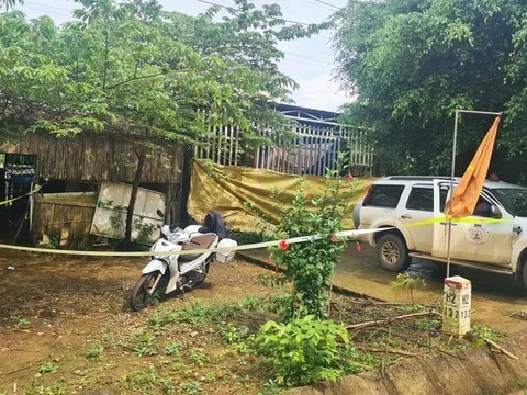 Công an phong toả hiện trường vụ án mạng nghiêm trọng tại Lâm Đồng khiến 2 người tử vong