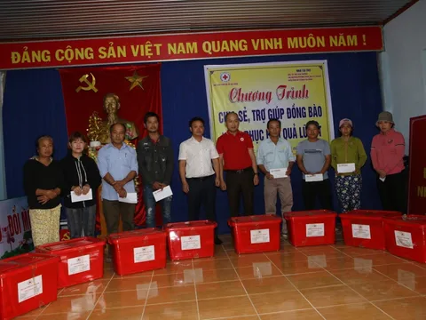 Hội Chữ thập đỏ TP Đà Nẵng huy động 1,3 tỷ đồng hỗ trợ bà con sau bão