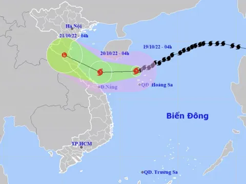 Bão số 6 giảm cấp, hướng vào vùng biển Quảng Bình - Thừa Thiên Huế