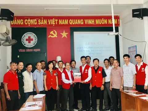 Hội Chữ thập đỏ tỉnh Bình Định: Nâng cao năng lực ứng phó thảm hoạ