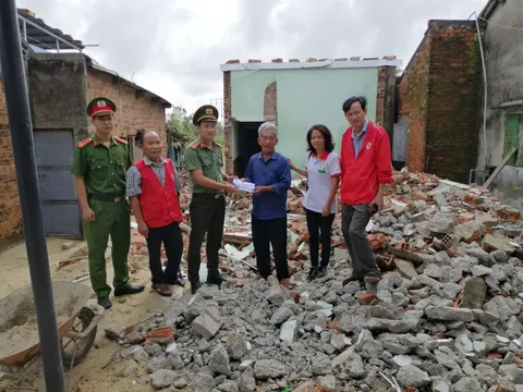Hội Chữ thập đỏ tỉnh Quảng Nam: Kết nối hỗ trợ người dân bị thiệt hại do bão số 4 (Noru)