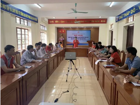 Hưng Yên: Hội nghị trực tuyến quán triệt Nghị quyết Đại hội Đại biểu toàn quốc lần thứ XI của Hội Chữ thập đỏ Việt Nam