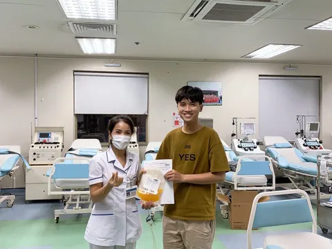 Nam sinh vượt 40km ngay trong đêm đi hiến tiểu cầu nhóm hiếm dù sáng hôm sau có bài thi sớm