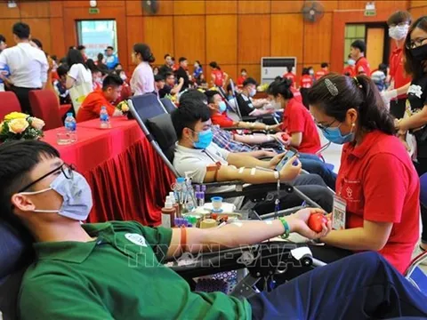 Yêu cầu Hội Chữ thập đỏ các tỉnh, thành phố rà soát toàn bộ quy trình tổ chức hiến máu và tặng quà