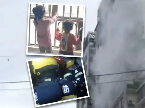 Bé gái 4 tuổi bình tĩnh gọi cứu hoả khi nhà cháy, cứu sống bản thân và em gái: "Ở trường cháu được dạy thế"