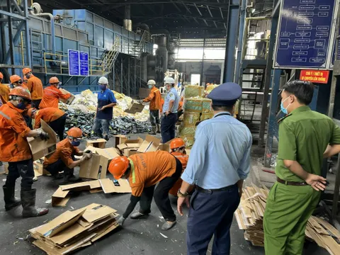 Bình Dương: Tiêu hủy lô hàng hóa nhập lậu trị giá hơn 9 tỉ đồng