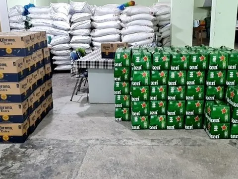 Phú Yên: Tạm giữ gần 7.000 chai bia ngoại nhập không có hóa đơn, chứng từ