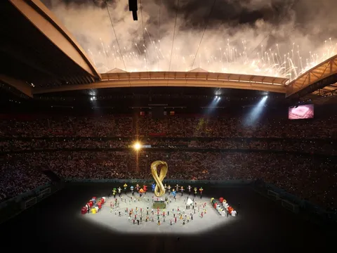 Toàn cảnh bữa tiệc rực rỡ sắc màu trong lễ khai mạc World Cup 2022