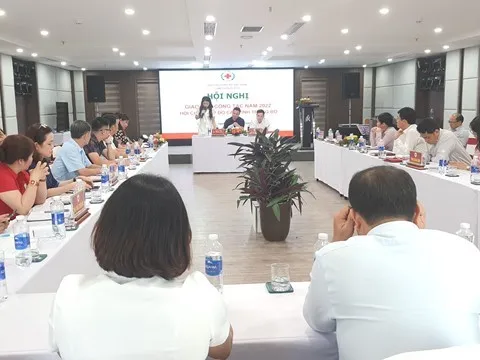 Giao ban công tác Cụm thi đua Hội Chữ thập đỏ các tỉnh Trung bộ năm 2022