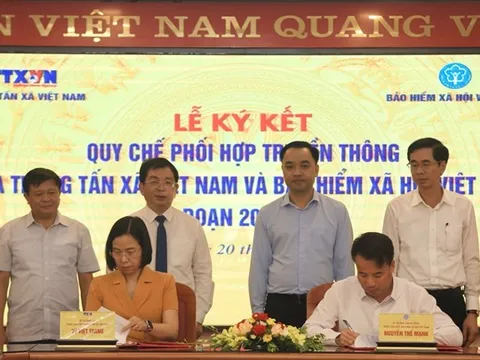 TTXVN và Bảo hiểm xã hội Việt Nam tăng cường phối hợp truyền thông