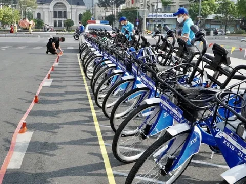 Hà Nội: Thí điểm xe đạp công cộng ở 6 quận nội thành trong 12 tháng