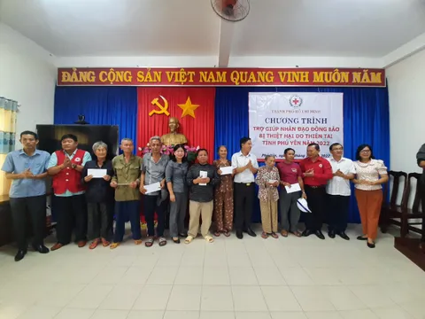 Hội Chữ thập đỏ TP HCM: Mang "Tết Nhân ái" đến với những hoàn cảnh khó khăn tại Phú Yên và Bình Định
