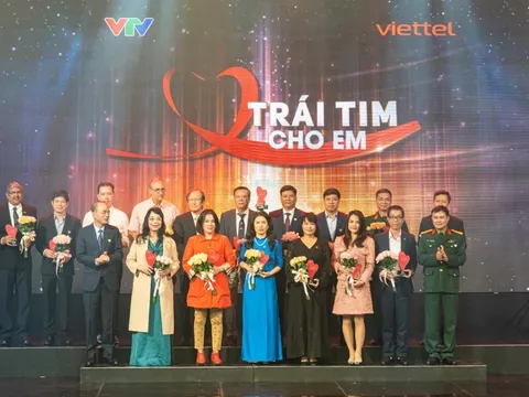 Chung tay vì trái tim khỏe mạnh cho trẻ em Việt Nam