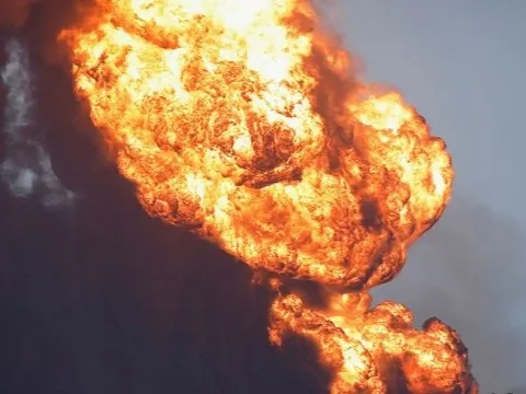 Hải Dương: Téc xăng bất ngờ phát nổ khiến một người tử vong