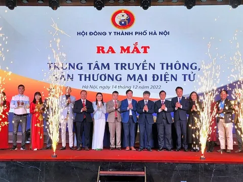 Ra mắt Trung tâm Truyền thông và Sàn Thương mại điện tử Hội Đông y Hà Nội