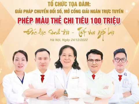 Toạ đàm giải pháp chuyển đổi số - tặng thẻ 100 triệu cho các gia đình hiếm muộn