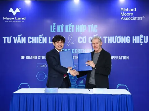 Richard Moore Associates hợp tác định vị thương hiệu cho Meey Land