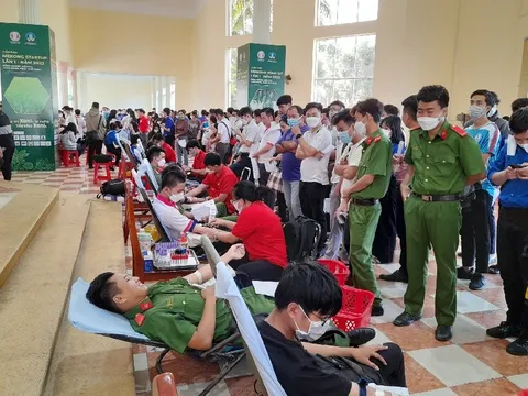 Đồng Tháp: Tiếp nhận 430 đơn vị máu tại ngày hội Xuân hồng năm 2023