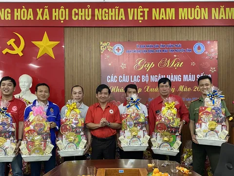 Quảng Ngãi: Gặp mặt các Câu lạc bộ, Đội, Nhóm hiến máu tình nguyện nhân dịp xuân Quý Mão năm 2023.
