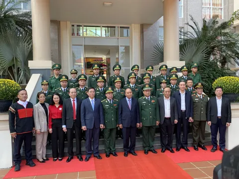 Chủ tịch nước Nguyễn Xuân Phúc đến thăm, tặng quà và chúc Tết tại Đắk Lắk