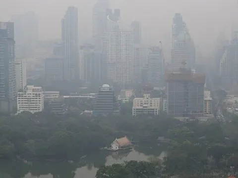 Thủ đô Bangkok kêu gọi người dân làm việc ở nhà để tránh ô nhiễm