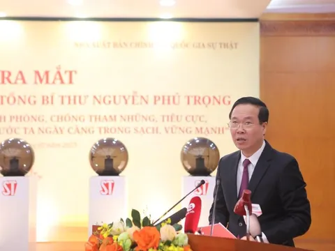 Sách của Tổng Bí thư là bước phát triển mới trong tư duy lý luận của Đảng về phòng, chống tham nhũng, tiêu cực