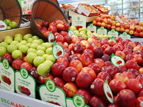 Rộn ràng mua sắm tại lễ hội táo Washington siêu thị BRGMart 2023