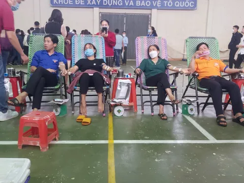 Gia Lai: Tiếp nhận được 423 đơn vị máu tình nguyện trong ngày Lễ Tình nhân