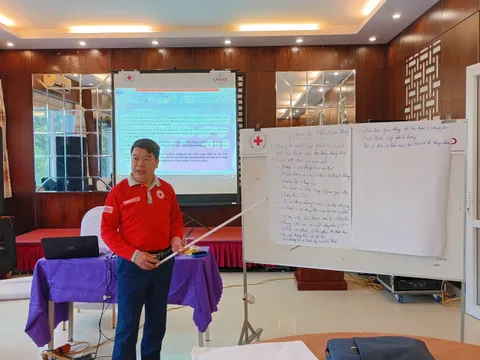 Hội Chữ thập đỏ tỉnh Nghệ An: Tổ chức tập huấn hướng dẫn quy trình chuẩn hỗ trợ tiền mặt
