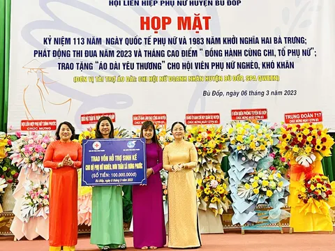 Bình Phước: Hỗ trợ sinh kế cho phụ nữ có hoàn cảnh khó khăn