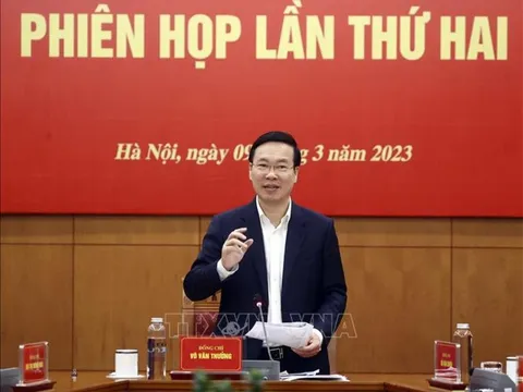 Chủ tịch nước Võ Văn Thưởng: Mỗi cán bộ phải gần dân, sát cơ sở