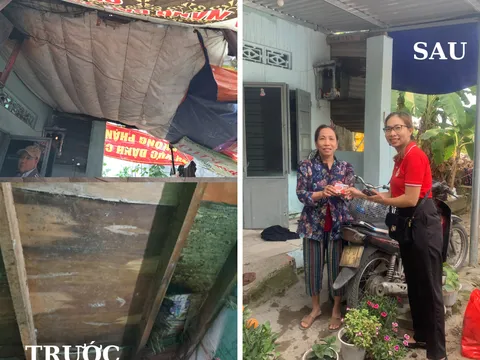 Hội Chữ thập đỏ TP Đà Nằng: Thẩm định sau cấp phát hỗ trợ sửa chữa nhà bị ảnh hưởng bởi bão lũ