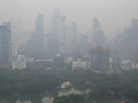 Thái Lan cân nhắc phương án làm việc từ xa vì bụi mịn tăng lên mức nghiêm trọng