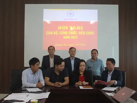 Quảng Trị: Hội nghị cán bộ, công chức, viên chức Hội Chữ thập đỏ tỉnh năm 2023
