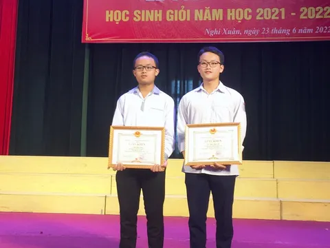 Hai anh em ruột ở Hà Tĩnh 'ẵm' giải Nhất, Nhì học sinh giỏi Quốc gia