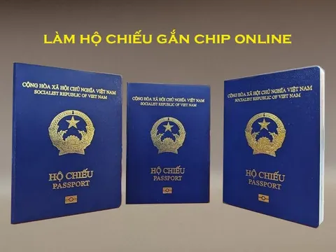 Hướng dẫn làm hộ chiếu gắn chip online, nhận hộ chiếu tại nhà