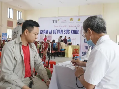 Người lao động được khám sức khỏe miễn phí tại Hà Nam