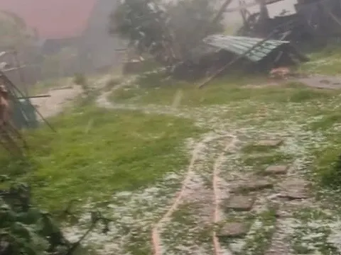 Thừa Thiên – Huế: Xuất hiện mưa đá tại huyện A Lưới