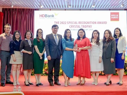 HDBank tiếp tục nhận giải thưởng chất lượng thanh toán quốc tế xuất sắc