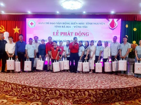 Hội Chữ thập đỏ Bà Rịa - Vũng Tàu: Hướng về “Ngày toàn dân hiến máu tình nguyện 7/4”