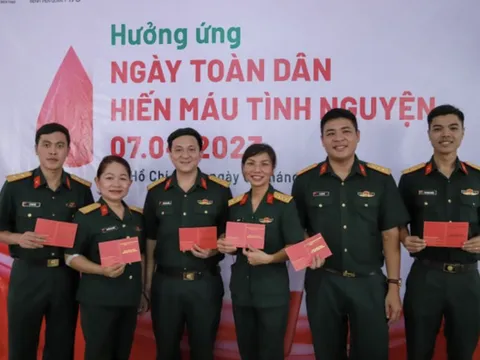 Bệnh viện Quân y 175 tổ chức chương trình hưởng ứng Ngày toàn dân hiến máu tình nguyện