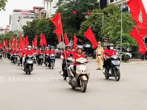 Thái Nguyên: Diễu hành tuyên truyền Ngày toàn dân hiến máu tình nguyện