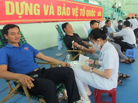 Phú Yên: Tổ chức Lễ phát động Ngày toàn dân hiến máu tình nguyện tại huyện Sơn Hoà