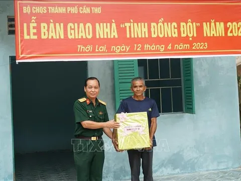 Nhiều hoạt động thiết thực của chương trình 'Tết quân - dân mừng Chôl Chnăm Thmây'